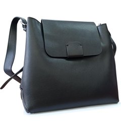 Жіноча шкіряна сумка через плече F-S-GR-9090A Чорний