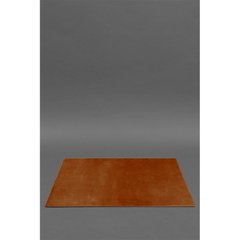 Накладка на стол руководителя - Натуральный кожаный бювар 1.0 Светло-коричневый Crazy Horse Blanknote BN-BV-1-k-kr