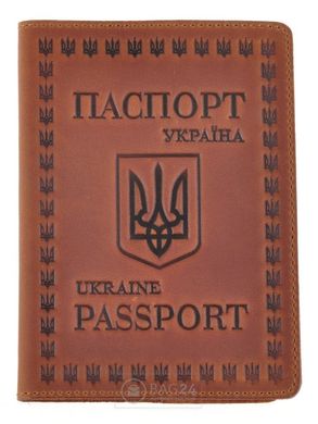 Надійна обкладинка на паспорт зі шкіри