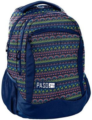 Рюкзак молодежный Paso 20L, 18-2808PC16 синий