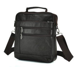 Мессенджер HD Leather NM24-725C Чорний