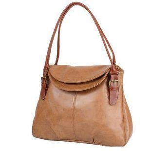 Женская сумка из качественного кожезаменителя LASKARA (ЛАСКАРА) LK10188-taupe-cognac Коричневый