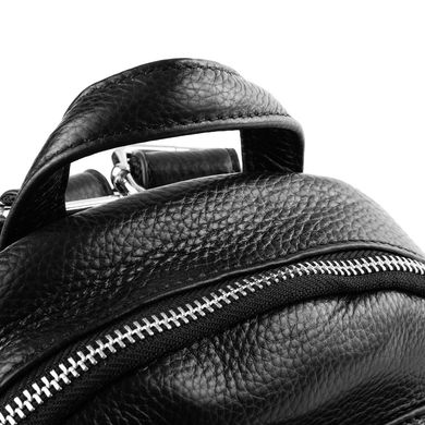 Сумка-рюкзак женская кожаная VITO TORELLI (ВИТО ТОРЕЛЛИ) VT-6-707-black-1 Черный