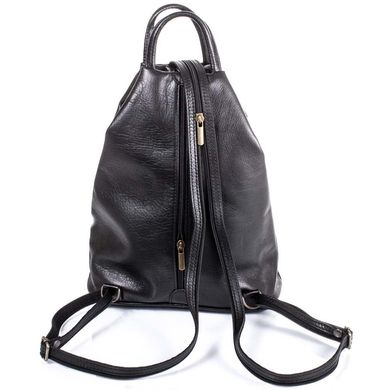 Жіночий шкіряний рюкзак ETERNO (Етерн) ETK002-110 Чорний