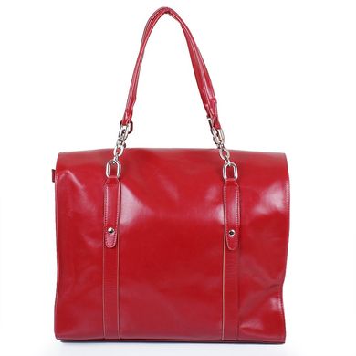 Жіноча повсякденно-дорожня сумка з якісного шкірозамінника LASKARA (Ласкарєв) LK10200-red Червоний