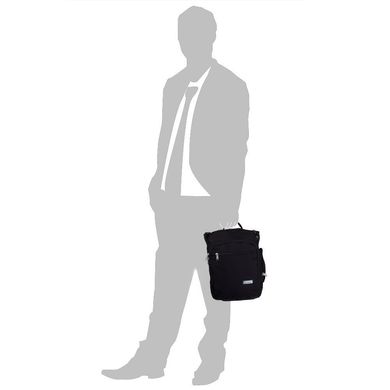 Чоловіча спортивна сумка ONEPOLAR (ВАНПОЛАР) W5259-black Чорний