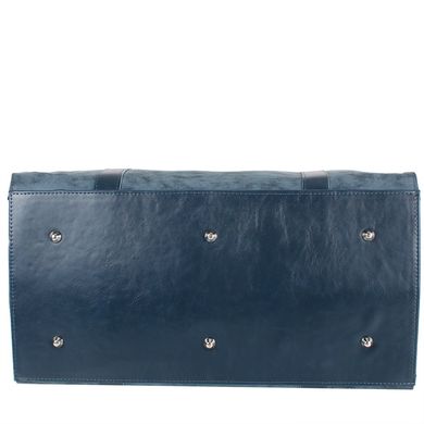 Женская повседневно-дорожная сумка из качественного кожезаменителя LASKARA (ЛАСКАРА) LK10190-blue-duo Синий