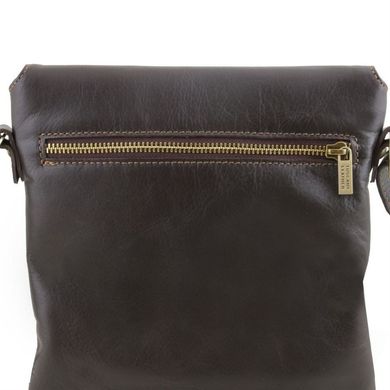 TL141511 Коричневий Morgan - Шкіряна сумка на плече від Tuscany