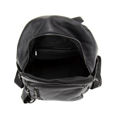 Жіночий шкіряний зручний повсякденний рюкзак Olivia Leather A25F-FL-89206A Чорний