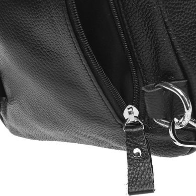Чоловічий шкіряний рюкзак Borsa Leather K15060-black