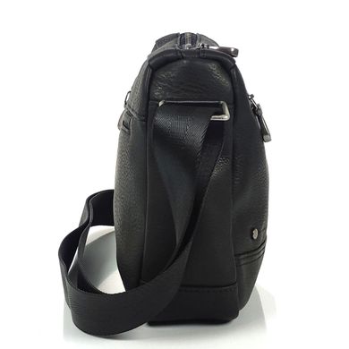 Мужской черный горизонтальный мессенджер Tiding Bag S-JMD10-2058A Черный