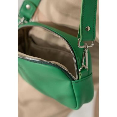 Женская кожаная сумка поясная/кроссбоди Holly зеленая Blanknote TW-Holly-green
