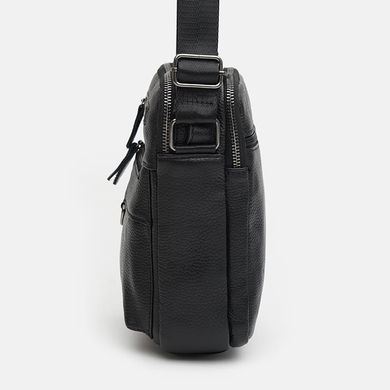 Чоловіча шкіряна сумка Keizer K14035bl-black