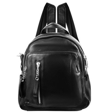 Сумка-рюкзак жіноча шкіряна VITO TORELLI (ВИТО Торелл) VT-6-707-black-1 Чорний