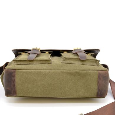 Мужская сумка через плечо парусина и кожа RH-6690-4lx бренда Tarwa