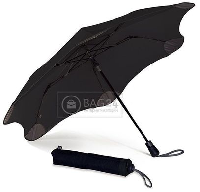 Протиштормова парасолька чоловіча напівавтомат BLUNT Bl-xs-black
