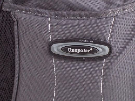 Вместительный рюкзак для школьника ONEPOLAR W1296-grey, Серый