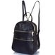 Женская кожаная сумка-рюкзак ETERNO (ЭТЕРНО) ETK03-61 Черный