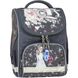 Рюкзак школьный каркасный с фонариками Bagland Успех 12 л. серый 210к (00551703) 80213835