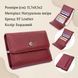 Кожаный женский кошелек с монетницей ST Leather 19480 Бордовый