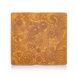 Гаманець з матовою натуральної шкіри світло жовтого кольору на 14 карт, колекція "Mehendi Art"