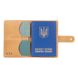 Шкіряне портмоне для паспорта / ID документів HiArt PB-03S / 1 Shabby Honey