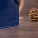 Гаманець унісекс зі шкіри Алькор на кнопках SHVIGEL 16170 Синій