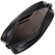Классическая кожаная женская сумка через плечо на одно отделение Vintage 22387 Черная