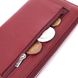 Гаманець-клатч для жінок на одне відділення з натуральної шкіри ST Leather 22560 Бордовий