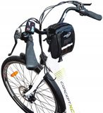 Водонепроникна велосумка на кермо, чоловіча сумка два в одному 1L Axer фото