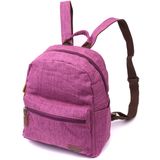 Барвистий жіночий рюкзак з текстилю Vintage 22243 Фіолетовий фото