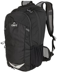 Спортивний рюкзак зі збільшенням об'єму та дощовиком Crivit 14+3L чорний