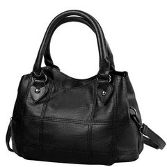 Женская сумка из качественного кожезаменителя VALIRIA FASHION (ВАЛИРИЯ ФЭШН) DET1848-2 Черный