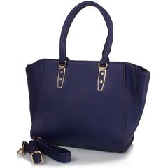 Жіноча сумка з якісного шкірозамінника ANNA & LI (АННА І ЛІ) TU14465-navy Синій