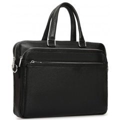 Мужская кожаная сумка для ноутбука Royal Bag RB-010A-1 Черный