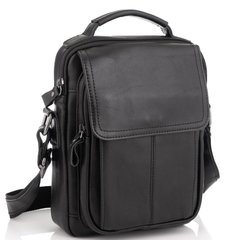 Чоловіча сумка через плече чорна Tiding Bag N2-8017A Чорний