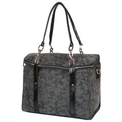 Женская повседневно-дорожная сумка из качественного кожезаменителя LASKARA (ЛАСКАРА) LK10191-grey Серый