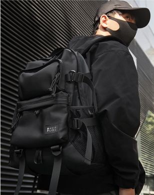 Черный рюкзак для мужчин Tiding Bag BPT01-CV-1068A Черный