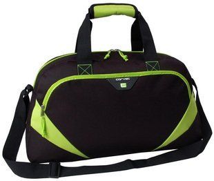 Спортивная сумка 24L Corvet SB1032-84 черная с салатовым