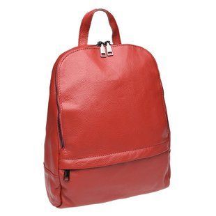 Жіночий шкіряний рюкзак Keizer K18833-red