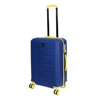 Валіза середнього розміру з полікарбонату Barbados 24″ Vip Collection синя BDS.24.Navy