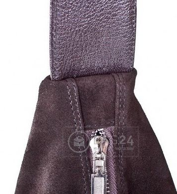 Дизайнерська сумка з надійною замші GALA GURIANOFF GG1247-brown, Коричневий