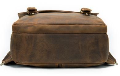 Якісний рюкзак з натуральної шкіри Vintage 14872 Коричневий