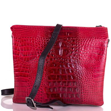 Женская кожаная сумка DESISAN (ДЕСИСАН) SHI2811-1KR Красный