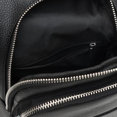 Мужской кожаный рюкзак Keizer K13316bl-black