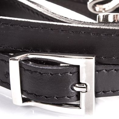 Женская кожаная сумка-клатч через плечо ETERNO (ЭТЕРНО) ETK58-01 Черный