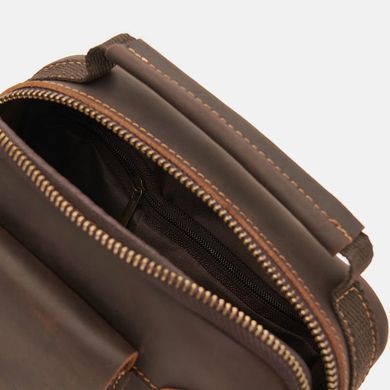 Барсетка чоловіча шкіряна Keizer ch12040br-brown