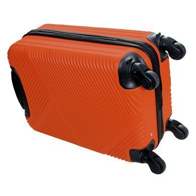 Чемодан пластиковый маленький Miami Beach 20" Vip Collection оранжевая Miami.20.Orange