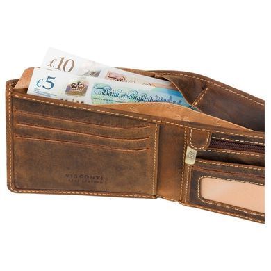 Гаманець чоловічий Visconti VSL33 TAP-N-GO c RFID (Oil Tan)