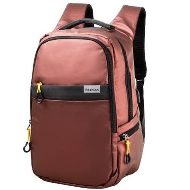 Чоловічий смарт-рюкзак з кишенею для ноутбука SKYBOW (СКАЙБОУ) VT-1012-05-terrakot Коричневий